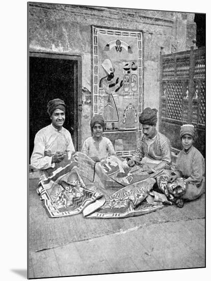 Craftsmen, Cairo, Egypt, Africa, 1936-Donald Mcleish-Mounted Giclee Print
