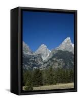 Craggy Peaks of Grand Teton National Park, Jackson, Wyoming-Carol Highsmith-Framed Stretched Canvas