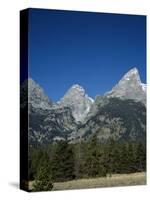 Craggy Peaks of Grand Teton National Park, Jackson, Wyoming-Carol Highsmith-Stretched Canvas