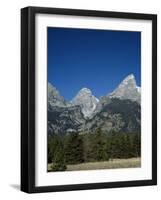 Craggy Peaks of Grand Teton National Park, Jackson, Wyoming-Carol Highsmith-Framed Photo