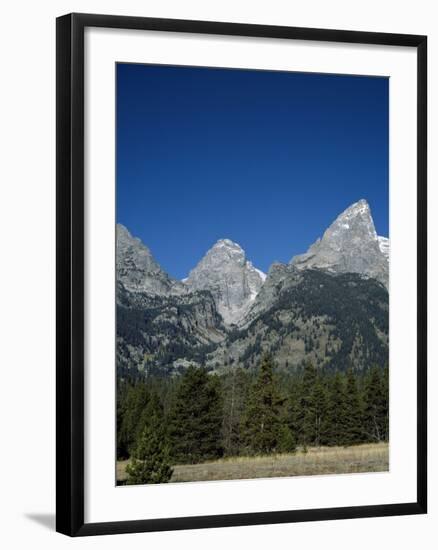 Craggy Peaks of Grand Teton National Park, Jackson, Wyoming-Carol Highsmith-Framed Photo