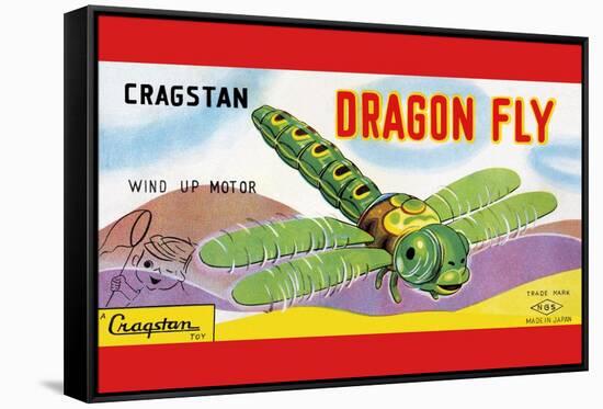 Cragstan Dragon Fly-null-Framed Stretched Canvas