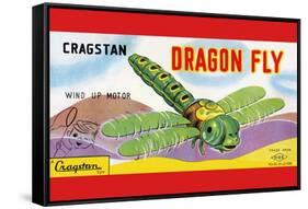 Cragstan Dragon Fly-null-Framed Stretched Canvas