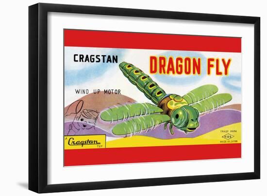 Cragstan Dragon Fly-null-Framed Art Print