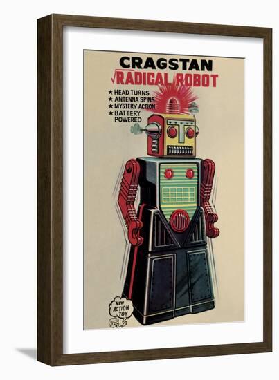 Cragstan Radical Robot-null-Framed Art Print