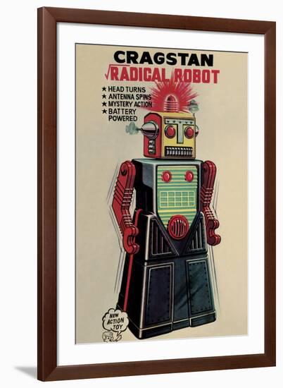 Cragstan Radical Robot-null-Framed Art Print