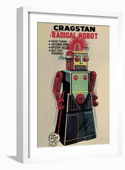 Cragstan Radical Robot-null-Framed Art Print