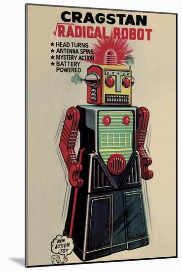 Cragstan Radical Robot-null-Mounted Art Print