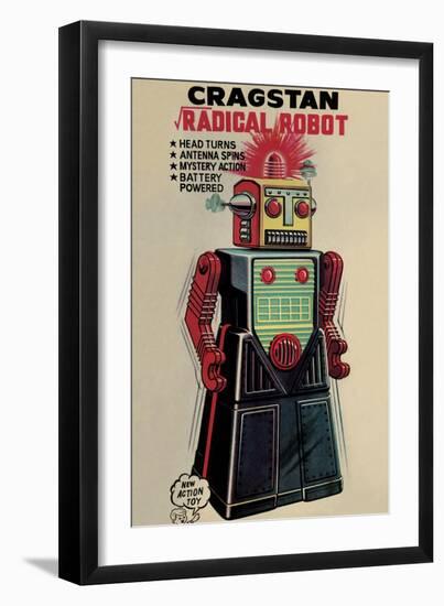 Cragstan Radical Robot-null-Framed Art Print