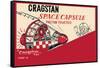 Cragstan Space Capsule-null-Framed Stretched Canvas