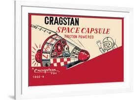 Cragstan Space Capsule-null-Framed Art Print