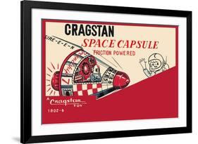 Cragstan Space Capsule-null-Framed Art Print