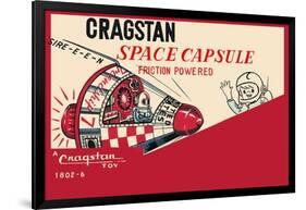 Cragstan Space Capsule-null-Framed Art Print