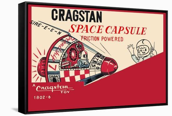 Cragstan Space Capsule-null-Framed Stretched Canvas