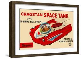 Cragstan Space Tank-null-Framed Art Print