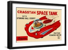 Cragstan Space Tank-null-Framed Art Print