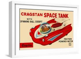 Cragstan Space Tank-null-Framed Art Print