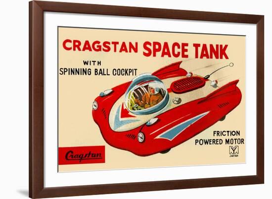 Cragstan Space Tank-null-Framed Art Print