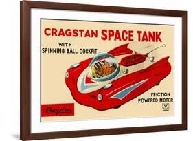 Cragstan Space Tank-null-Framed Art Print