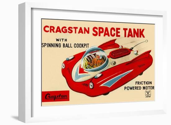 Cragstan Space Tank-null-Framed Art Print