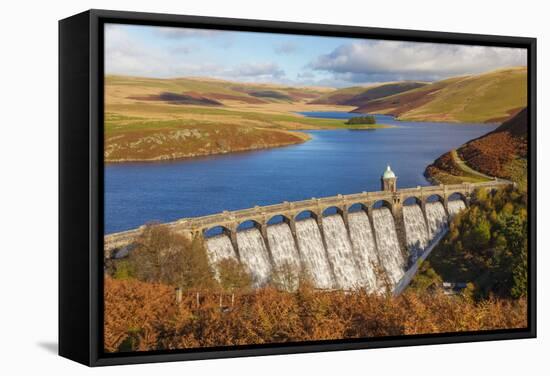 Craig Goch Dam, Elan Valley, Powys, Mid Wales, United Kingdom, Europe-Billy Stock-Framed Stretched Canvas