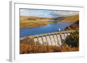 Craig Goch Dam, Elan Valley, Powys, Mid Wales, United Kingdom, Europe-Billy Stock-Framed Photographic Print