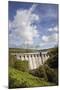 Craig Goch Dam Showing Excess Water Flowing Through-null-Mounted Photographic Print