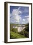 Craig Goch Dam Showing Excess Water Flowing Through-null-Framed Photographic Print
