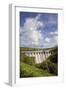 Craig Goch Dam Showing Excess Water Flowing Through-null-Framed Photographic Print