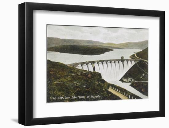 Craig-Goch Dam Wales-null-Framed Photographic Print