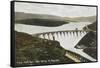 Craig-Goch Dam Wales-null-Framed Stretched Canvas