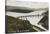 Craig-Goch Dam Wales-null-Stretched Canvas