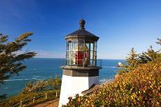 Cape Meares Lighthouse, from Cape Meares, Oregon, USA-Craig Tuttle-Photographic Print