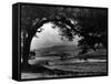 Craigallian Loch 1956-Daily Record-Framed Stretched Canvas