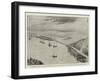 Craigenroan, the Proposed Breakwater and Refuge Harbour for Fishing Boats in the Moray Firth-null-Framed Giclee Print