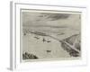 Craigenroan, the Proposed Breakwater and Refuge Harbour for Fishing Boats in the Moray Firth-null-Framed Giclee Print