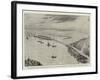 Craigenroan, the Proposed Breakwater and Refuge Harbour for Fishing Boats in the Moray Firth-null-Framed Giclee Print