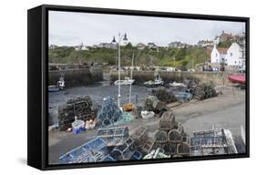 Crail, Fife Coast, Scotland, United Kingdom-Nick Servian-Framed Stretched Canvas