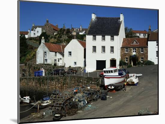 Crail Harbour, Neuk of Fife, Scotland, United Kingdom-Kathy Collins-Mounted Photographic Print