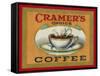 Cramer's Choice Coffee Label-Lantern Press-Framed Stretched Canvas