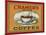 Cramer's Choice Coffee Label-Lantern Press-Mounted Art Print