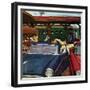 "Cramped Parking," March 5, 1960-Richard Sargent-Framed Giclee Print