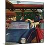 "Cramped Parking," March 5, 1960-Richard Sargent-Mounted Giclee Print