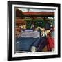 "Cramped Parking," March 5, 1960-Richard Sargent-Framed Giclee Print