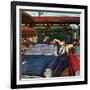 "Cramped Parking," March 5, 1960-Richard Sargent-Framed Giclee Print