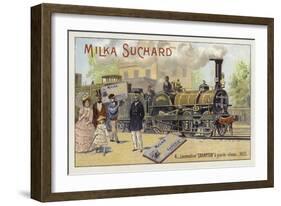 Crampton High Speed Locomotive, 1852-null-Framed Giclee Print