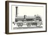 Crampton Locomotive-null-Framed Premium Giclee Print