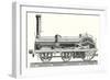 Crampton Locomotive-null-Framed Premium Giclee Print