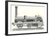 Crampton Locomotive-null-Framed Giclee Print