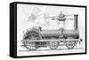 Crampton's Railway Locomotive Engine, 1866-GB Smith-Framed Stretched Canvas